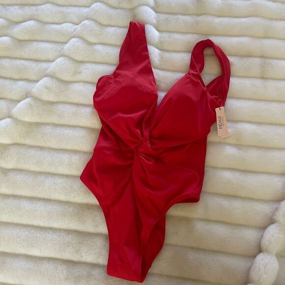 NWT Victoria’s Secret Red one piece Bathing Suit size XL/XG - Picture 6 of 10